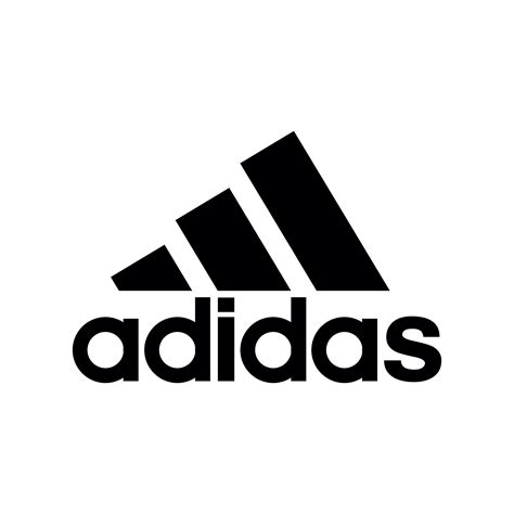 adidas logo white transparent background.